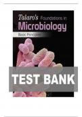 TEST BANK FOR Talaro's Foundations in Microbiology 12th Edition Barry Chess and Kathleen Park Talaro (CHAPTERS 1-27) ||Complete A+ Guide