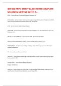 3M 302 RPPO STUDY GUIDE WITH COMPLETE SOLUTION NEWEST RATED A&plus;