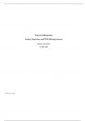 Annotated BibliographyAnxiety&comma; Depression&comma; and PTSD Affecting VeteransLiberty University C