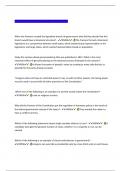 CLEP American Government 2025