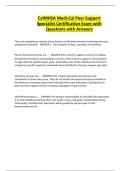 CalMHSA Medi-Cal Peer Support Specialist Certification Exam with Questions with Answers