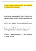 Drywall Installation Equipment and Tools Questions