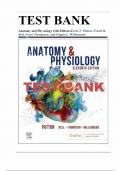 Test Bank For The Human Body in Health and Disease 11th Edition&comma; All Chapters