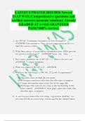 LATEST UPDATED 2025&sol;2026 Newest&vert;  IAAP WAS&vert; &vert;Comprehensive questions and verified answers&sol;accurate solutions&vert; Already  GRADED AT A&plus;&vert;GUARANTEED  PASS&excl;&excl;100&percnt; correct&period; 