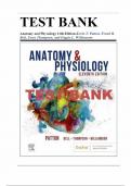 Test Bank For The Human Body in Health and Disease 11th Edition&comma; All Chapters
