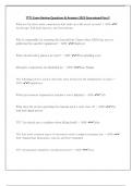TTT1 Exam Review Questions & Answers 2025 Guaranteed Pass&excl;&excl;