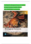 Test Bank For Biological Science 6th Edition by Scott Freeman&comma; Kim Quillin&comma; Lizabeth Allison&comma; Michael Black&comma; Emily Taylor&comma; Greg Podgorski&comma; Jeff Carmichael
