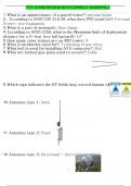 TTT1 EXAM REVIEW WITH CORRECT ANSWERS 2