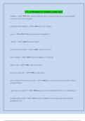 NWSA TTT-1 Questions & Answers 2025&comma; TTT 1 PERSONALITY IDIOMS EXAM 2025&comma; TTT1 Exam Review Questions & Answers 2025 Guaranteed Pass&excl;&excl;&comma; TTT1 EXAM REVIEW WITH CORRECT ANSWERS 2&comma; TTT1 STUDY GUIDE 2025 EXAM  &  TTT1 Unlimited Limited Questions And Answers 2024