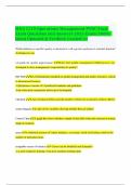WGU C215 Operations Management PVDC Final  Exam Questions and Answers 2025 Exam&vert; 100&percnt;  latest Updated & Verified&vert; Graded A&plus;
