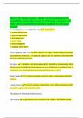 WGU C215 Study Guide &ndash; FINAL Latest Updated 2025  Exam With Actual Questions & 100&percnt; Correct Answers&vert;  With 100&percnt; Guaranteed Success&vert; Graded A&plus;&vert; Already  Passed