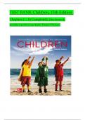 TEST BANK Children&comma; 15th Edition Chapters 1 &ndash; 16 CompleteBy John Santrock&comma; Jennifer Lansford and Kirby Deater-Deckard