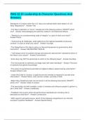 PMK-EE E5 Leadership & Character Questions And Answers&period;