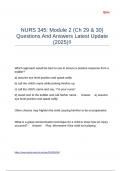 NURS 345  &lpar;2025&rpar;&excl;&excl;