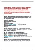 ATI RN AND PN Adult Medical&sol;Surgical Nursing TESTBANK  Content Mastery Series &lpar;CMS&rpar; Exams  STUDY GUIDE  ACTUAL EXAM QUESTIONS AND WELL ELABORATED  ANSWERS &lpar;MOST TESTED QUESTIONS WITH VERIFIED  ANSWERS&rpar; LATEST UPDATES 2025 &vert;ALREADY GRADED A&plus;  &lpar;REVISED EXAM