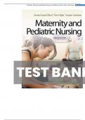 TEST BANK FOR Maternity and Pediatric Nursing 3rd Edition by Susan Ricci and Theresa Kyle   ISBN-13  978-1451194005  COMPLETE GUIDE 100 &percnt;  VERIFIED  A&plus; GRADE ASSURED &excl;&excl;&excl;  GUARANTEED SUCCESS IN EXAMS&excl;&excl;&excl;&excl;