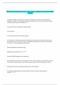 BOP Exam Questions and answers with complete solutions Latest Updated 2025 &vert; Verified