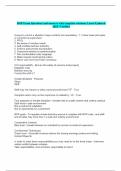 BOP Exam Questions and answers with complete solutions Latest Updated 2025 &vert; Verified