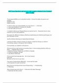 BOP Exam Questions and answers with complete solutions Latest Updated 2025 &vert; Verified