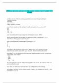 BPI Exam Questions and answers with complete solutions Latest Updated 2025 &vert; Verified