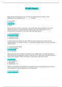 PY 201 Exam 1 &vert; Q & A &lpar;Complete Solutions&rpar;