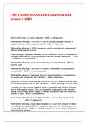 CPE Certification Exam Questions and answers 2025&period;