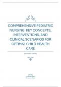 Comprehensive Pediatric Nursing&colon; Key Concepts&comma; Interventions&comma; and Clinical Scenarios for Optimal Child Health Care