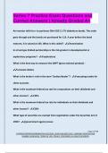 Series 7 Practice Exam Questions and  Correct Answers &vert; Already Graded A&plus;