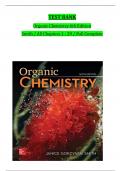 TEST BANK for Organic Chemistry 6th Edition Smith &sol; All Chapters 1 to 29 &sol; Full Complete GRADED A&plus;