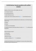 CCI RVS Review Vascular questions with verified answers&period;
