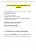 NURS 5333 EXAMS BUNDLE&vert; LATEST UPDATE QUESTIONS AND ANSWERS