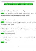 STARGUARD TEST &vert; 100&percnt; Correct Answers &vert; Verified &vert; Latest 2025 Version