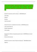 LEAD ABATEMENT SUPERVISOR STATE TEST NEWEST ACTUAL EXAM QUESTIONS AND CORRECT DETAILED ANSWERS &lpar;VERIFIED ANSWERS&rpar; &vert;ALREADY GRADED A&plus;