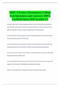 Nonviolent Crisis Intervention CPI &lpar;2025&rpar; Exam With Detailed & Verified Questions and Answers &vert; 100&percnt; Latest Update &vert; Graded A&plus;&vert; 100&percnt;Pass