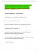 ASU MIC 205 PENTON EXAM 2 NEWEST ACTUAL EXAM QUESTIONS AND CORRECT ANSWERS &lpar;VERIFIED ANSWERS&rpar; &vert;ALREADY GRADED A&plus;