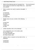 Stott Pilates Written Exam 2024 complete questions with verified answers&sol;latest update