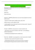 MedCa Phlebotomy Certification Exam&sol; Questions& verified answers Newest 2025