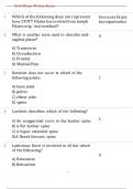 Stott Pilates Written Exam