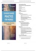 Testbank for Schmidt & Brown 5th Edition Evidence-Based Practice for Nurses&colon; Appraisal and Application of Research 