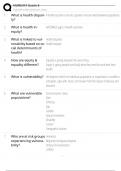 NURS 441 Exam 3 2025 Newest University Of North Dakota &lpar;UND&rpar; Population Based Health Already GRADED A&plus;