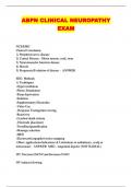 ABPN CLINICAL NEUROPATHY STUDY GUIDE EXAM