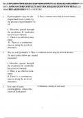 NR 283 PATHO FINAL EXAM 2024 NEWEST ACTUAL EXAM 2 VERSIONS SION A AND B&rpar; COMPLETE ACCURATE EXAM QUESTIONS WITH DETAILED VERIFIED ANSWERS