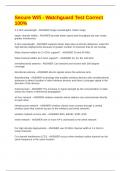 Secure Wifi - Watchguard Test Correct 100&percnt;Secure Wifi - Watchguard Test Correct 