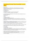 Watchguard Actual Tests Essentials Correct 100&percnt;