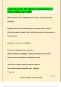 CAFCA Exam Questions and Answers &vert;  Get it 100&percnt; Correct&excl;&excl;