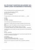 BLS CPR EXAM&sol;73 QUESTIONS AND ANSWERS 100&percnt; CORRECT&period;&lpar;HIGHLY RECOMMENDED BY PROFESSORS&rpar;