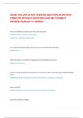 ICAEW ACA LAW LATEST UPDATED 2025 FINAL EXAM WITH COMPLETE DETAILED QUESTIONS AND BEST CORRECT ANSWERS ALREADY A&plus; GRADED