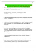 KIN 375 Exam 2 LATEST 2025 FALL-SPRING GRADED A&plus; Questions&Answers &lpar;GURANTEED PASS&rpar;
