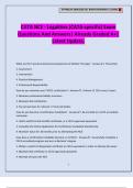 CATA NCE - Legalities &lpar;CATA-specific&rpar; Exam Questions And Answers&vert; Already Graded A&plus;&vert; Latest Update&period;