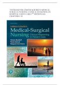 Test Bank For LeMone and Burke's Medical-Surgical Nursing&colon; Clinical Reasoning in Patient Care 7th Edition By Paula Gubrud&comma; Margaret Carno &comma; Gerene Bauldoff All Chapters 1-50 LATEST